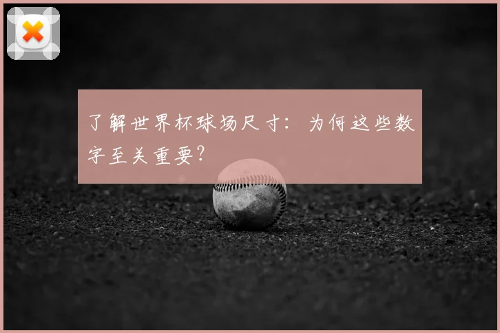 了解世界杯球场尺寸：为何这些数字至关重要？